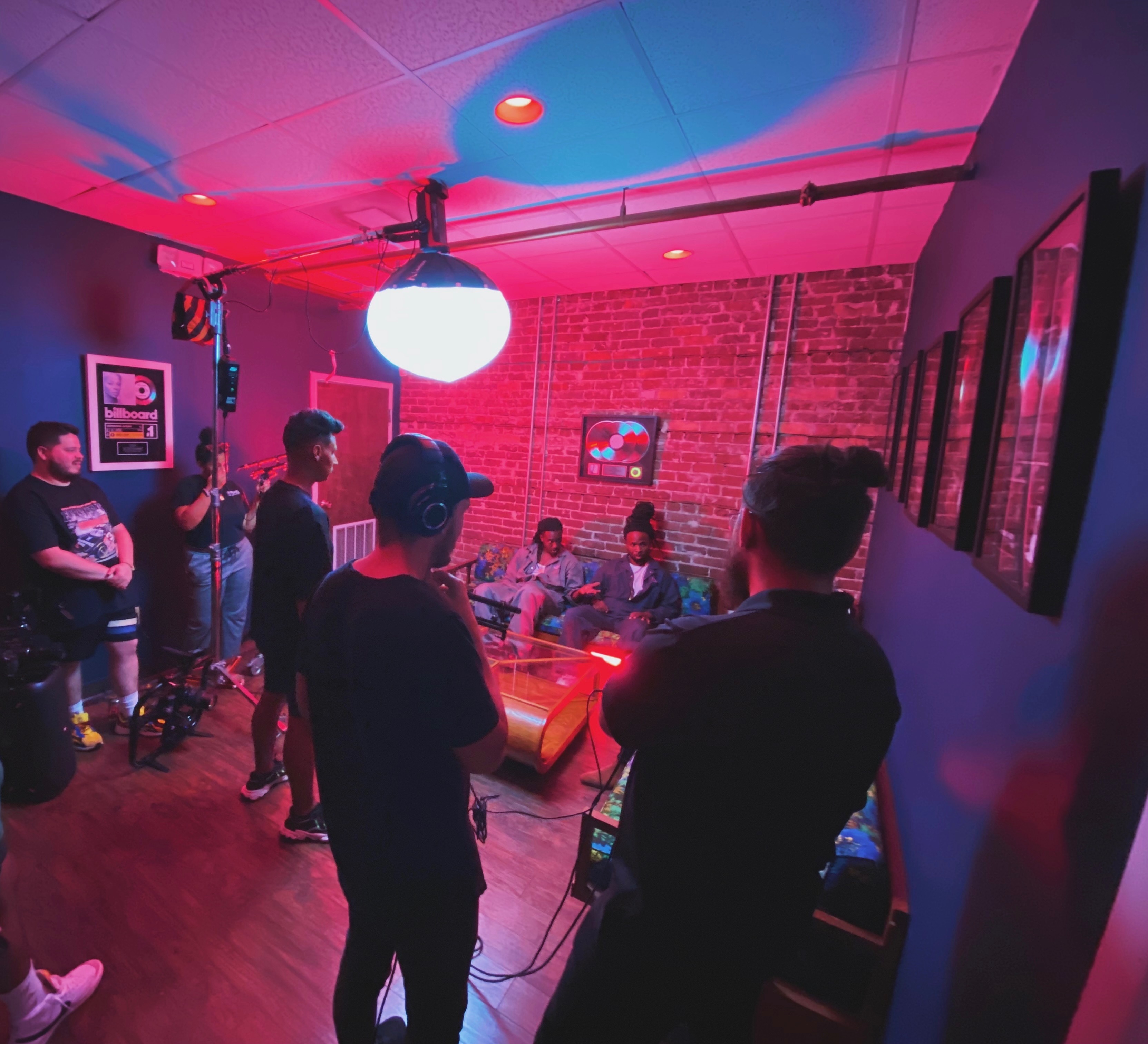 Content creation session